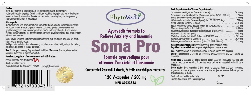 Soma Pro Label